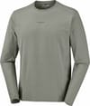 Trackline LS Tee M Castor Gray + Salomon
