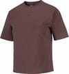 Trackline SS Tee W Coffee Bean + Salomon