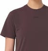 Salomon + Trackline SS Tee W Coffee Bean - 3