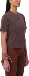 Salomon + Trackline SS Tee W Coffee Bean - 5