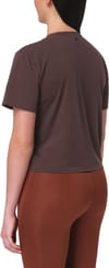 Salomon + Trackline SS Tee W Coffee Bean - 6
