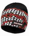 Venom Beanie U Deep Black + Salomon