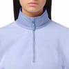 Salomon + Chroma Fleece Crop HZ W Brunnera Blue - 4