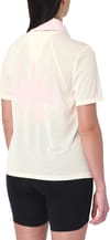 Salomon + Shkout Core SS Tee GFX W Whisper White Pink Frosting Icy Pink - 5