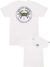 Blue Crabber Premium S/S Tee White + Salty Crew