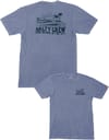 Shorebreak Premium S/S Tee Marine Blue + Salty Crew