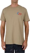 Jackpot Standard S/S Tee Khaki Heather + Salty Crew
