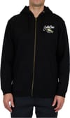 Castoff Zip Fleece Black + Salty Crew