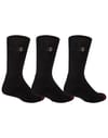 Salty Crew + Line Up Sock Black 3 Pack