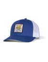 Ink Slinger Retro Trucker Royal Blue/White + Salty Crew