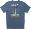 Tailed S/S Tee Slate + Salty Crew