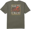 Salty Crew + Ink Slinger Standard Dusty Olive - 3