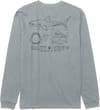 Salty Crew + Great White LS Tee Quarry - 3