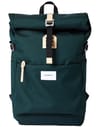 Ilon Dark Green With Natural Leather + Sandqvist