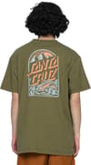 Santa Cruz + Retreat T-Shirt Moss