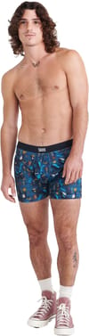 Saxx Underwear + Droptemp Cool Mesh Bb Fly Whale Watch Storm Blue - 3