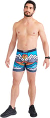 Saxx Underwear + Volt Breath Mesh Bb Great Outdrawers Blue - 3