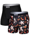 Volt Breath Mesh 2Pk Bacon My Heart Black + Saxx Underwear
