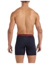 Saxx Underwear + Multi-Sport Mesh BB 3pk Red/Mint/Blue Jagged WB - 5
