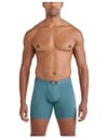 Saxx Underwear + Vibe Xtra BB Fly 3pk Seascape/Indigo/DK Choco - 5