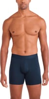 Saxx Underwear + Droptemp Cooling Cotton BB Fly 2pk Dark Ink/Black
