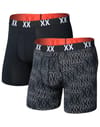 Multi-Sport Mesh BB Fly 2pk XXcellence/Black + Saxx Underwear