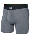 Vibe Xtra Soft Comfort BB Fly Dark Grey Heather + Saxx Underwear