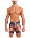 Saxx Underwear + Volt Breathable Mesh BB Disco Fries/Marron