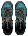 Scarpa Rush Trek LT GTX Petrol Mustard DayHiking Boots Snowleader