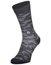 Sock Trail Camo Crew Dark Grey/White + Scott