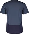 Scott + Shirt M's Trail Flow DRI SS Me Bl/Da Bl
