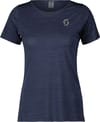 Endurance LT SS Shirt W Dark Blue + Scott