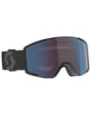 Shield + Extra Lens Mineral Black / Enhancer Blue Chrome + Scott