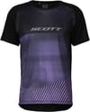 Trail Tuned SS Tee M Black/Swish Purple + Scott