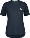 Trail Vertic DRI SS Tee W Dark Blue + Scott