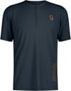 Trail Vertic Zip SS Tee M Dark Blue + Scott