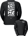Graphic LS Tee M Black + Scott