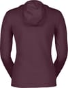 Scott + Defined Light Hoody W Cocoa Red