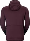 Scott + Defined Light Hoody M Cocoa Red/Black