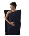Drap De Sac Coton Mummy Tapered Navy Blue + Sea To Summit
