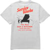 Service Works + Bar Kitchen Tee Heather Grey - 3