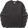 Bootleg Long Sleeve Tee Charcoal + Service Works