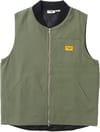Canvas Work Vest Olive + Service Works