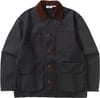 Waxed Barn Coat Black + Service Works