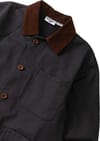 Service Works + Waxed Barn Coat Black - 3