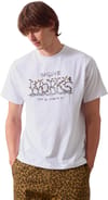 Service Works + Ground Up Tee White