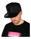 Skkil + Cap 5 Panels Black Square Logo Black