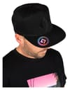 Skkil + Cap 5 Panels Black Square Logo Black - 5