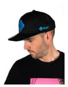 Skkil + Cap Snapback Black Square Logo Blue - 4