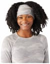 Smartwool + Thermal Merino Reversible Headband Light Grey Mountain